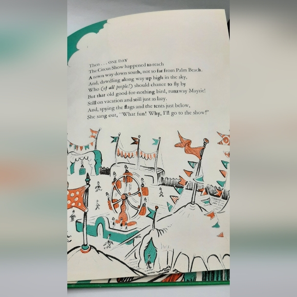 Vintage Horton Hatches The Egg Dr. Seuss 1940 First Edition & 1968 Edition - Picture 9 of 10